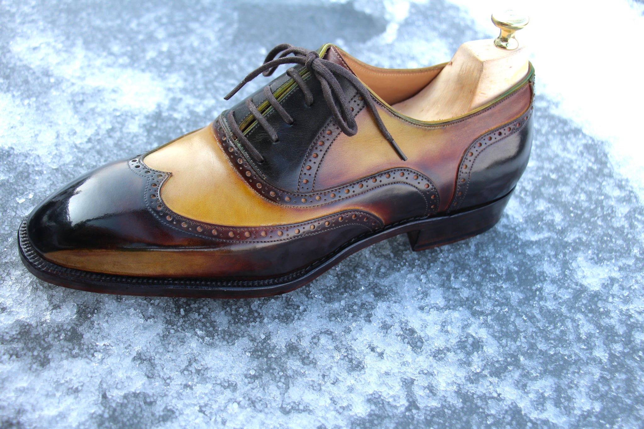 Bespoke brogues clearance
